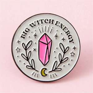 Prenez soin de vous étoile forme ronde Logo personnalisé broche veste lettre métal émail épinglette fabrique épingles Badges - Product Image 2