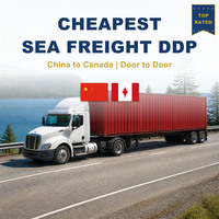 Agent de transport maritime Chine-Canada LCL FCL DDP Porte-à-Porte Service logistique Halifax Service fiable
