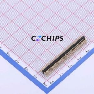 X1321WR-2x36J-C40D18 Pin Header Bent Lead Through Hole,P=1.27mm Connector 2x36P 1.27mm 1.27mm Pin Header - Product Image 2