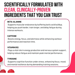 Complément alimentaire en gommes à base de bêta-alanine sans sucre, végétalien, avec caféine et vitamine B12, stimulant énergétique avec <span class=keywords><strong>tyrosine</strong></span>, marque privée OEM - Product Image 4