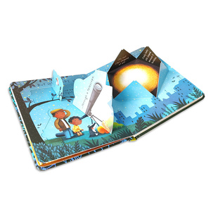 Hersteller Großhandel Individuelles Logo Umweltfreundliches Pappkarton Kinder-Lift-the-Flap-Buch Druckerei <span class=keywords><strong>Pop</strong></span>-<span class=keywords><strong>up</strong></span>-Bücher für Kinder - Product Image 4