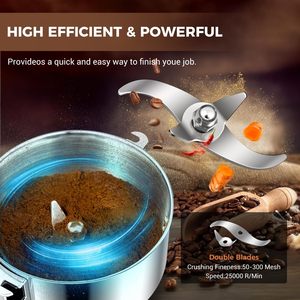 Molino <span class=keywords><strong>de</strong></span> Granos Comercial CHANG QING <span class=keywords><strong>de</strong></span> 150 g, <span class=keywords><strong>Molinillo</strong></span> Eléctrico <span class=keywords><strong>de</strong></span> Especias <span class=keywords><strong>de</strong></span> 650 W, <span class=keywords><strong>Molinillo</strong></span> Seco <span class=keywords><strong>de</strong></span> Acero Inoxidable para Trigo y Granos <span class=keywords><strong>de</strong></span> Café - Product Image 2