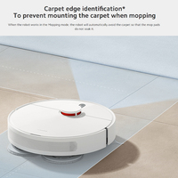 Robot aspirateur S10+ avec fonction de lavage à pression, pour hôtels et foyers, humidification constante, modes de nettoyage personnalisés, détection d'obstacles 3D, batterie longue durée