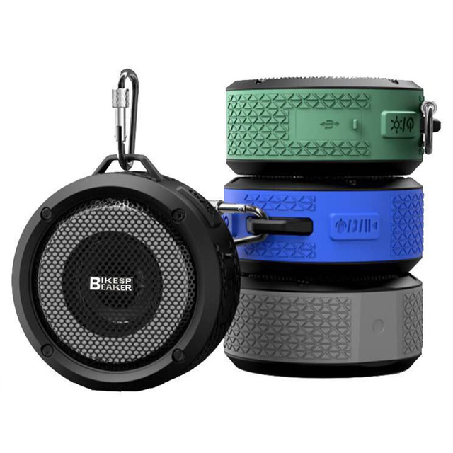 Factory Oem logo Speaker Mini Round Led Speakers Customized Microphone Cheap Subwoofer Party Led Wireless Speaker