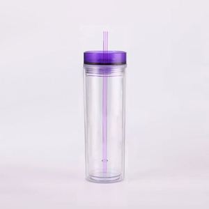 Gobelet en acrylique léger de 16 oz à double paroi avec paille pour usage marin (bateau, yacht) - Product Image 3