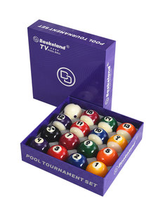 <span class=keywords><strong>Bolas</strong></span> de <span class=keywords><strong>Billar</strong></span> de Resina Negras Premium de 57.2mm, Diseño Numerado, Caja de Aluminio, para Juego en Interiores, Club o Casa, Pedido al por Mayor, Personalizables - Product Image 6