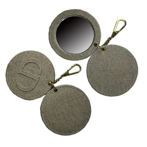 Tùy Biến Vòng Shapede Mỹ Phẩm Gương Vải Nhỏ Đôi Bên Bạc Du Lịch Túi Make-up Gương 70Mm - Product Image 5