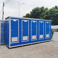 Toilette mobile moderne portable à 1 unité pour le camping en plein air Algérie 5 ans de garantie pour la conception graphique de maison en conteneur