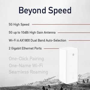 Pour CPE 5G Pro 3, Wi-Fi 6 double bande pour la maison, connecte 128 appareils, connexion ultra-rapide, agrégation LTE/5G, blanc - Product Image 3