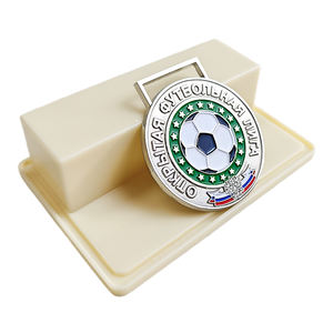 Medallas Deportivas de Metal Esmaltado Duro, Impresas y Cortadas a Troquel, Personalizadas al por Mayor, para Maratones, Eventos, Carreras de Desafío - Product Image 3