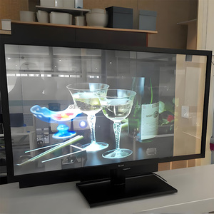 Película de Proyección Transparente de 1.52m X 30m en Stock: Película Holográfica Autoadhesiva para Proyección Trasera en Vidrio - Product Image 3