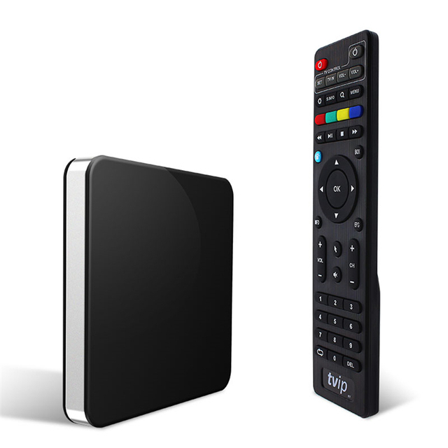 TVIP 605 Mini Quad Core Dual OS Android/Linux Amlogic S905X 4K for Box with 1 Year Warranty