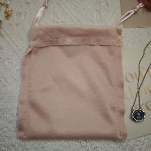 Custom Logo Printing Small Velvet Jewelry Packaging Luxury Drawstring <b>Bag</b> <b>Gift</b> Perfume Pouch - Product Image 6