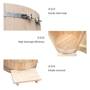 Sauna sur pied 1 personne <span class=keywords><strong>douche</strong></span> pour la maison <span class=keywords><strong>douche</strong></span> extérieure <span class=keywords><strong>solaire</strong></span> en <span class=keywords><strong>bois</strong></span> - Product Image 3