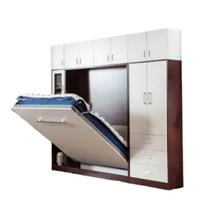 Mobili camera da letto, il risparmio di spazio parete pieghevole letto murphy letti