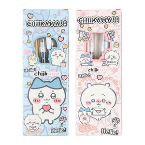 Прямая жидкая гелевая ручка для роллербола Черная фирменная ручка 0,5 мм игольчатая трубка быстросохнущая ручка канцелярские принадлежности для студентов - Product Image 6