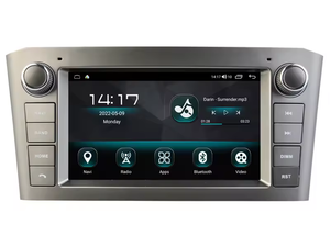 Android 13 Auto radio coche REPRODUCTOR DE DVD para TOYOTA AVENSIS 2005 2006 2007 GPS Radios pantalla CARPLAY Multimedia DVD navegación - Product Image 2