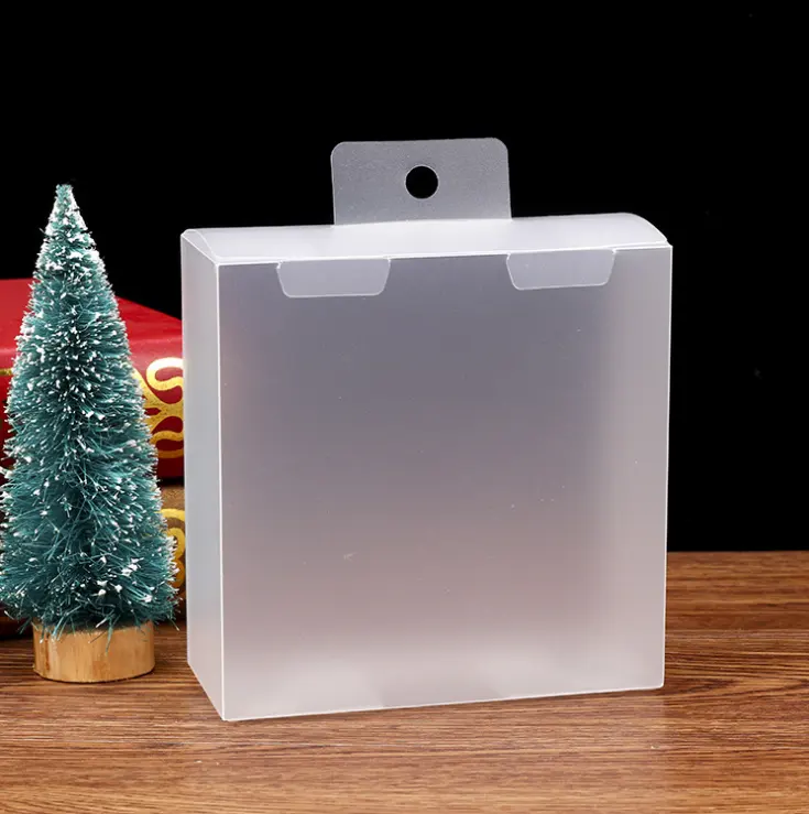 PP basit gif kulaklık plastik packagingt özel hediye ambalaj kutusu