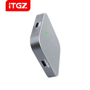 กล่องใส่ฮาร์ดดิสก์ภายนอก ITGZ M.2 2230 NVMe Magnetic SSD รองรับการถ่ายโอนข้อมูลความเร็วสูง 10Gbps แบบ Type C USB 3.1 สำหรับโทรศัพท์ - Product Image 1
