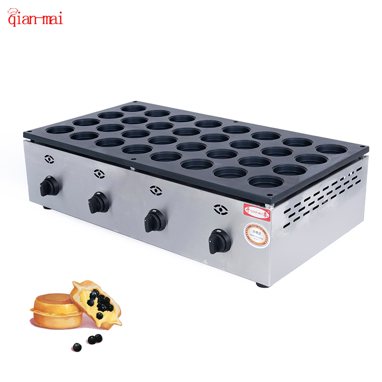 Fabrieksprijs Professionele Elektrische/Gas Takoyak Maker 28-84 Gaten Wafelstick Maken Automatische Takoyaki Machine-Koop Takoyaki