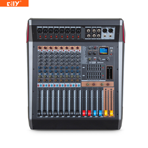 Amplificateur-mixeur <span class=keywords><strong>série</strong></span> VX 8/12/16 canaux 350W/600W 128 DSP double égaliseur 7 bandes, alimentation fantôme 48V avec lecteur BT, fonction de balayage de fréquence - Product Image 4