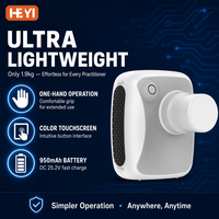 Máquina de Rayos X Dental HEYI para Uso Veterinario, Perros/Gatos/Mascotas, HYP-602VET 60KV, Unidad Portátil de Mano, Compatible con Sensor Intraoral, Bajo Consumo
