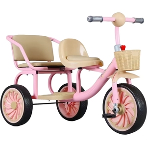 Nouveau modèle <span class=keywords><strong>Tricycle</strong></span> <span class=keywords><strong>pour</strong></span> enfants à <span class=keywords><strong>double</strong></span> siège <span class=keywords><strong>Tricycle</strong></span> à trois roues <span class=keywords><strong>pour</strong></span> bébés <span class=keywords><strong>pour</strong></span> enfants-Vente en gros - Product Image 2