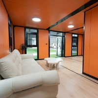 Maison conteneur extensible moderne de 20 pieds ou 40 pieds, unité d'habitation de luxe avec 3 chambres et 2 salles de bain pour la vie résidentielle australienne