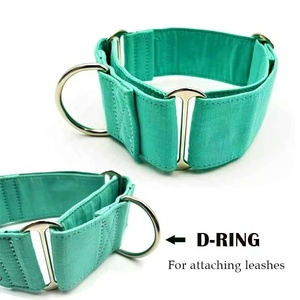 <span class=keywords><strong>Collares</strong></span> con logotipo personalizado perros Collar de entrenamiento resistente ajustable nylon 2 pulgadas de ancho collar de perro martingala grande para galgo - Product Image 2