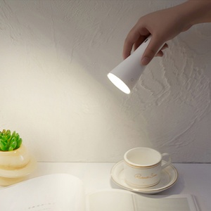 Lampe de lecture tactile à clip amovible sans fil, lampe de table multifonction rechargeable à LED, lampe de bureau, lampe torche 30, best-seller - Product Image 5