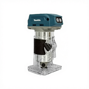 Recortadora Inalámbrica Makita <span class=keywords><strong>DTR</strong></span> 50, Recargable, Sin Escobillas, 10000-30000 RPM, Mandril de 6-8 mm, Portátil, para Trabajos en Madera, Grabado, Fresado y Ranurado - Product Image 1