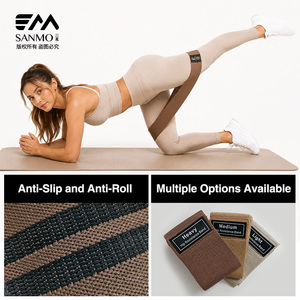 Fasce Elastiche per Allenamento Glutei con Logo Personalizzato, per Modellare i Glutei, Yoga, Pilates, Fitness, Set di Bande per Esercizi - Product Image 4