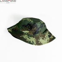 Chapeau Bob de Pêcheur Camouflage pour Activités de Plein Air Landfond – Protection Solaire, Logo Personnalisé, Polyester, Imprimé Numérique – Vente en Gros