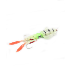 Calamar/<span class=keywords><strong>pulpo</strong></span> con anzuelos auxiliares, pesca en el mar, pvc suave, colorido, UV, 60g, fábrica <span class=keywords><strong>de</strong></span> China, venta al por mayor - Product Image 6
