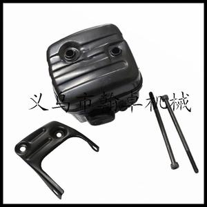 Pot d'échappement et tuyau d'échappement pour tronçonneuse à moteur essence HZPJ pour 340 345 346 346XP 350 351 353 - Product Image 4