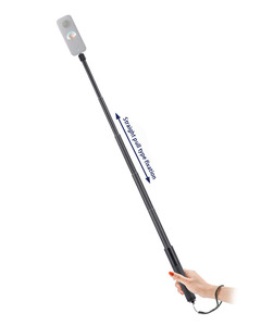 Palo de Selfie Telescópico Invisible de Aleación de Aluminio Ligero de 101 g y 70 cm para <span class=keywords><strong>Insta</strong></span> <span class=keywords><strong>360</strong></span> <span class=keywords><strong>ONE</strong></span> <span class=keywords><strong>R</strong></span>/X2/EVO - Product Image 1