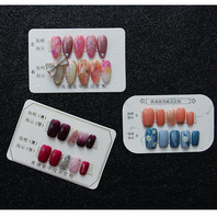 Cartes de présentation personnalisées avec logo pour les ongles pressés, pour les salons de manucure