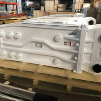6-15 Tonnen Hochleistungs-Gussstahl Hydraulischer Gesteinsbrecher mit Schwerlastleistung für Bagger