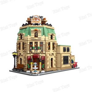 Mork 10212 3104 pièces <span class=keywords><strong>Paris</strong></span> <span class=keywords><strong>Restaurant</strong></span> Street View série assemblage Puzzle jouets Festival cadeaux blocs de construction ensembles - Product Image 1