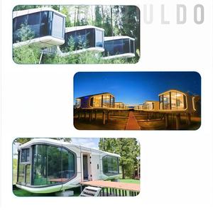 Espace de vie préfabriqué de style zen minimaliste, agit comme un sanctuaire personnel compact, imperméable <span class=keywords><strong>et</strong></span> de haute qualité, avec un revêtement autonettoyant - Product Image 3