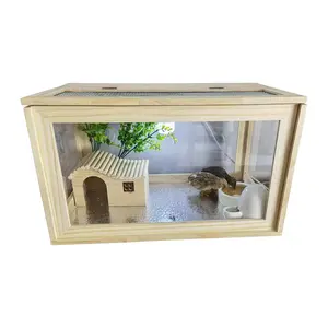 Popular 50X30X30Cm Hamster Cage And Habitat Playground Rutin Chicken Feeding Box