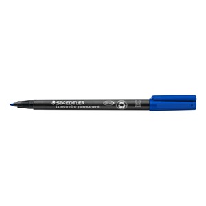STAEDTLER - ปากกาลูมอคัลเลอร์สีน้ำเงินถาวร (M) - Product Image 1