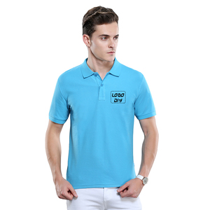 Chemises polo pour hommes en coton 100% personnalisées de haute qualité, impression, t-shirts unis pour affaires, col, golf, sport, broderie, logo personnalisé - Product Image 3