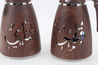Carafe isotherme élégante 1L en verre rose pour café arabe Dallah, garde au chaud et au froid, idéale pour les fêtes et les cadeaux