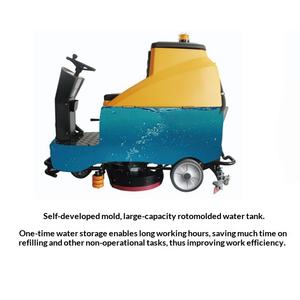 Nueva Fregadora <span class=keywords><strong>de</strong></span> <span class=keywords><strong>Pisos</strong></span> a Batería con Asiento, Equipo Manual <span class=keywords><strong>de</strong></span> Limpieza <span class=keywords><strong>de</strong></span> Alfombras para Suministros <span class=keywords><strong>de</strong></span> Limpieza Industrial - Product Image 4