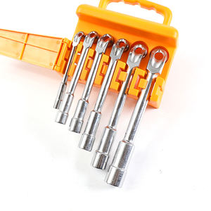 산업용 L자형 육각 소켓 렌치 L자형 나사 조임 너트 렌치 배럴 공구 세트 9개 - Product Image 3