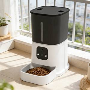 Distributeur automatique de nourriture pour animaux de compagnie grande capacité, distributeur intelligent antidérapant, gamelles pour animaux - Product Image 1