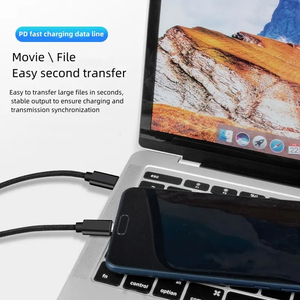 <span class=keywords><strong>Cable</strong></span> USB C a C <span class=keywords><strong>de</strong></span> 100W 5A para Carga Rápida, <span class=keywords><strong>Cable</strong></span> <span class=keywords><strong>de</strong></span> Nailon para Teléfono Móvil, Accesorios al por Mayor, 20V 1m, Cables <span class=keywords><strong>de</strong></span> Datos PD <span class=keywords><strong>de</strong></span> Moda - Product Image 6