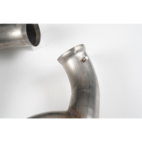 Tuyaux d'échappement de voiture en acier inoxydable pour porsche Cayenne 3.0T 2015-2017