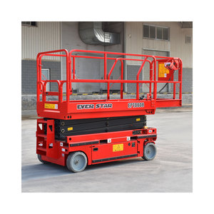 Yeni Enerji Tasarruflu Kendinden Tahrikli Elektrikli Makaslı <span class=keywords><strong>Platform</strong></span> Hidrolik Havadan Çalışma Platformu Uzun Pil Ömrüyle - Product Image 3
